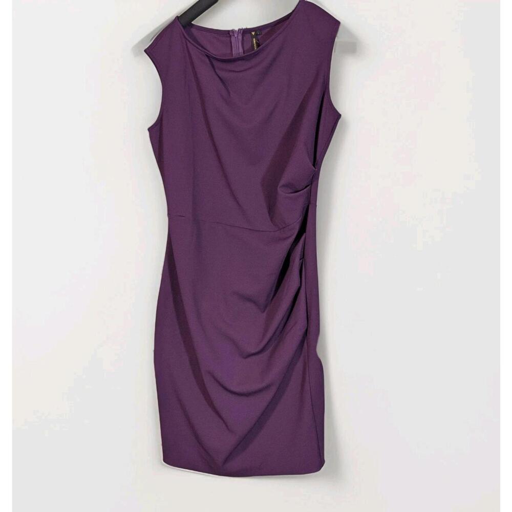 Miusol SHEIN Purple Sleeveless Dress